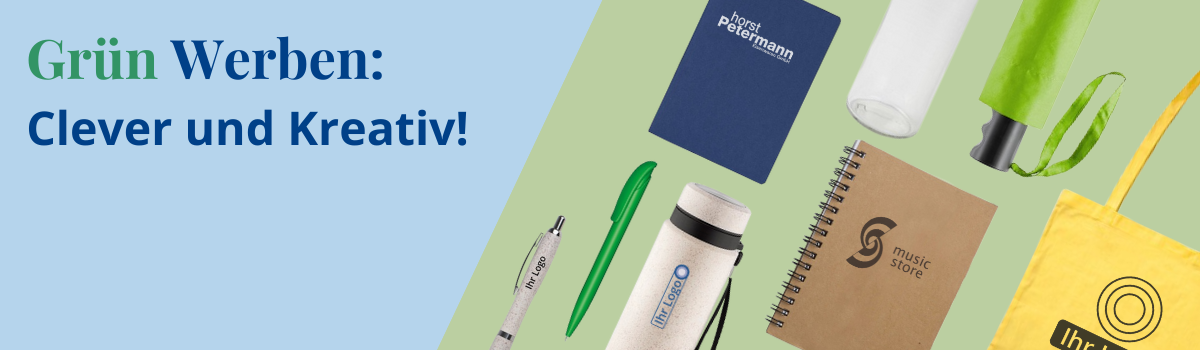 Nachhaltige Werbeartikel